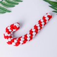 thumbnail image 4 of Pretty Comy 4 Pieces Rope Dog Toys, Puppy Teething Chew Toys Include Candy Cane, Knotted Rope Interactive Christmas Dog Chew Toys Stocking Stuffers Rope Toys for Small Medium Dogs, 4 of 6