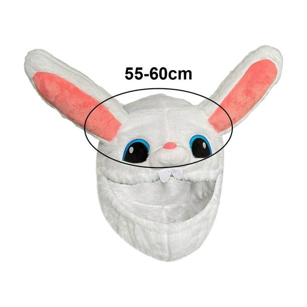 Funda para casco de conejo shamjiam Funda para sombrero de moto