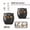 2PCS Black, variant on Set of 2 Owl-Shaped HD Security Cameras, Smart Human Detection & Discreet Alarm System, Wireless Monitoring & USB Power, Home & Small Shop Security Camera
