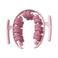 thumbnail image 2 of Tachiuwa Rouleau de Massage 360 Degrés Portable Antidérapant Rouleau pour Muscles pour Exercice Mollet Cuisse Rose, 2 of 9