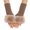 Khaki, variant on Hontri Gloves Mittens in Sale, Short Plush Gloves Autumn and Winter Women's Cute Wrist Knitted Wool Warm Fingerless Gloves 2Pc Gloves Khaki