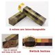 thumbnail image 2 of Minecraft Brownstone Torch Lamp Figure 4 Colors Bedroom Decorative Light LED Night Light USB Charging with Buckle Kids Toy Gift four-coloured light, 2 of 5