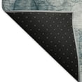 thumbnail image 5 of Addison Rugs Chantille Indoor/Outdoor Contemporary Abstract Turquoise Machine Washable Rectangle Rug, 5' x 7'6", 5 of 8