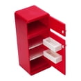 thumbnail image 2 of Nevera para casa de muñecas,Casa de muñecas en miniatura,cocina,nevera,modelo de juguete,Juego de muebles de cocina decorativos para casa de muñecas,Decoración de muebles en miniatura para, 2 of 8