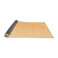 thumbnail image 2 of Ahgly Company Indoor Rectangle Solid Orange Modern Area Rugs, 3' x 5', 2 of 4