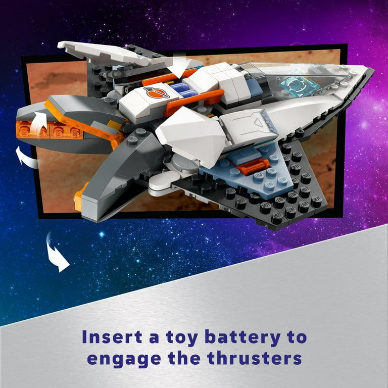 LEGO City Interstellar Spaceship Toy for Kids, Creative Play