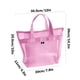 thumbnail image 3 of Uuiauoio Beach Tote Bag for Women, Large Mesh Holiday Handbag, Reusable Summer Casual Shoulder Bags for Travel Swimming,14.17x12.2inch Maximum Load 11.02 Pounds, 3 of 6