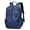 Blue, variant on Travel Backpack, Casual Multi Pocket Daypack for Work, School and Daily Use, Lightweight Commuter Backpack with Front Zip Pocket, Side Pockets and Top Handle, Gray