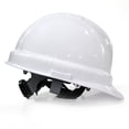 thumbnail image 2 of IGA Casco de Seguridad Industrial Marca, Plagosur Clase E (MATRACA, Blanco), 2 of 6