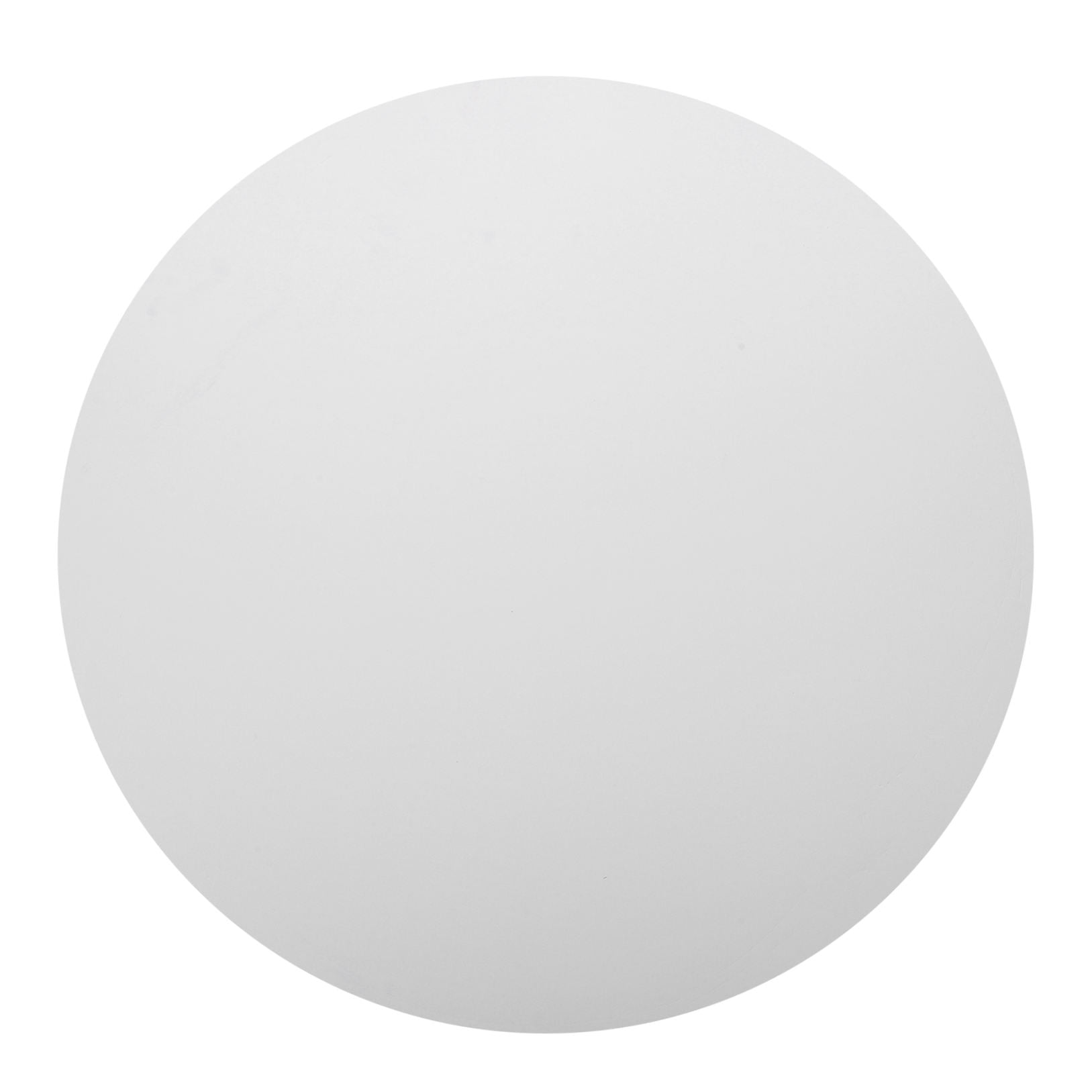 NUOLUX Round Artists Canvas Board White 1PC 50X50X0.3 Cm