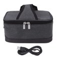 thumbnail image 1 of Portable Oven, Electric Lunch Box Food Heater USB Constant Heating Insulation Bag Heated Lunch Box Bag(Gray), 1 of 5