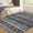 Grey, variant on Haperlare Boho Geometric Distressed Runner Rugs for Hallway Machine Washable Low Pile Entryway Laundry Runner Rug,Beige Mat,2'x6'