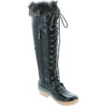 thumbnail image 7 of Nature Breeze Duck-10 HI Women's Knee High Lace Up Insulated Boots Half Size Small, Black, 11, 7 of 7