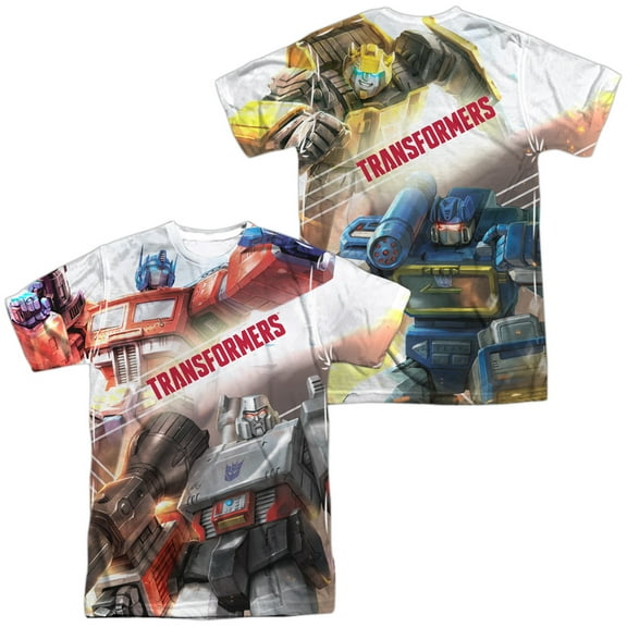 Transformers - Warriors Of Cybertron (Front/Back Print) - Short Sleeve Shirt - XXX-Large