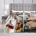 thumbnail image 5 of Sublimation Blanket Thick Sublimation Throw Blanket Heat Press Make My Own Blanket White Blank Blanket Custom Blanket Personalized Blanket Customized Blanket Customizable Blanket, 40"x30", 5 of 5
