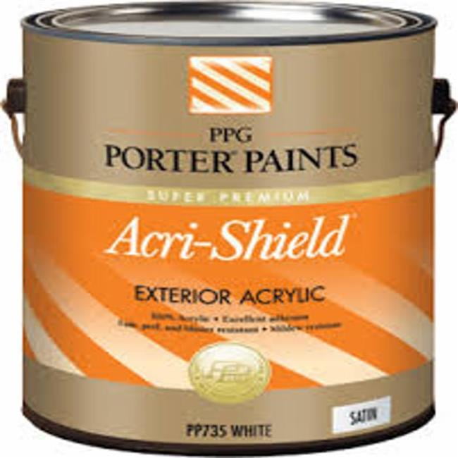PPG Porter Paints PP73940XI05 Acrishield Exterior Latex Satin Ultra