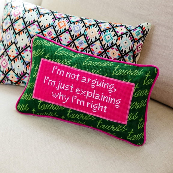 Taurus Needlepoint Pillow