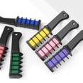 thumbnail image 3 of 6 Peines de Tiza para el Cabello desechables lavables de Color Brillante Yinane Peines de tiza para el cabello, 3 of 6