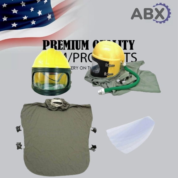 AIR Supplied Safety Sandblast Helmet Sandblaster Sandblast Hood Protector Gear