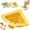 Yellow, variant on Triangular Sink Drain Basket with Twist Release - Magnetic Corner Organizer, No Tools Installation, for Food Scraps, Vegetable Rinsing