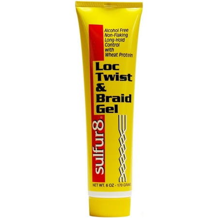 Sulfur8 Loc, Twist & Braid Gel, 6 oz