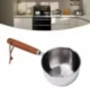 LYANNAN Kitchen Hot \Oil \Milk \Pot \Stainless \Steel \Mini Hot Milk Pot Small Saucepan Boiling Butter Melting Butter Warmer Pot