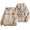 Z&Beige665, variant on Women's Hooded Jacket Timeless Double Sided Letter Print Soft Full Zip Long Sleeve Outerwear With Side Pockets