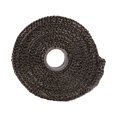 thumbnail image 2 of Quinlirra New 2.5CM 5M Titanium Exhaust Heat Wrap Roll for Motorcycle Fiberglass Heat Shield Tape with Stainless Ties + 4 Ties Kit Hot, 2 of 3