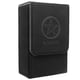 thumbnail image 1 of Sun and Moon Pattern PU Leather Tarot Card Storage Box Large Size for Universal Standard Size Tarot Cards Black, 1 of 4