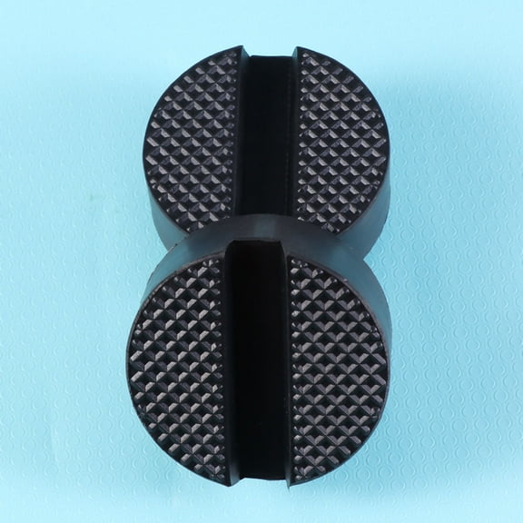 WHAMVOX Car Rubber Jack Pad Hydraulic Jack Disk Slotted Frame Protector Rail Floor Jack Guard Adapter Car Jacks Tools (Black)