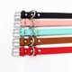 thumbnail image 2 of colores (M 2 * 42 cm), collar ajustable para perro con cojín suave, cuero acolchado, 2 of 5
