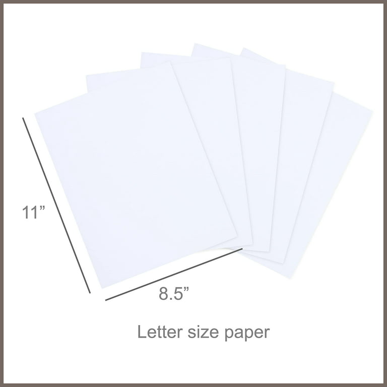 JAM Paper Bright White Wove 8.5 x 11 Extra Heavy Weight 130lb. Strathmore  Cardstock