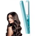 thumbnail image 4 of Hair Straightener Ceramic Flat Iron with Fast Heat Up and Safe USB Charging, Mini Travel Blue, 4 of 4