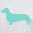 thumbnail image 3 of CafePress - Dachshund Silhouette Light T Shirt - Men's Classic Graphic T-Shirt, 3 of 4