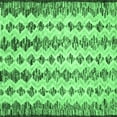 thumbnail image 1 of Ahgly Company Indoor Square Abstract Emerald Green Contemporary Area Rugs, 8' Square, 1 of 4