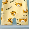 thumbnail image 3 of YEPGAR Baby Boys Girls Bodysuits Short Sleeve Summer Baby Boy Infant Clothes Baby Onsies Infant Baby Boy Clothes for 0-24 Months (A19 Yellow, 18-24 Months), 3 of 4