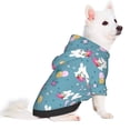 thumbnail image 2 of Disketp Rabbit And Balloon Dog Hoodie Dog Clothes with Hat, Pet Winter Clothes Warm Hoodies Coat for Small Dogs-X-Large, 2 of 7