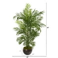 thumbnail image 2 of HomeStock 66In. Rococo Radiance Palm Artificial Tree In Planter Uv Resistant (Indoor/Outdoor), 2 of 4