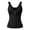 Black, variant on Waist Trainer Corset for Women Tummy Control Sport Workout Body Shaper Vest for Women Postpartum Gym Zipper and Hooks Pink XS