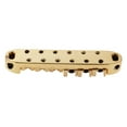 thumbnail image 3 of Puente giratorio con llave de espárragos de montaje para guitarra plateado dorado Sunnimix Sillín de rodillo de latón, 3 of 7