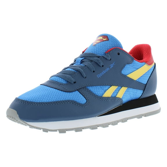 Reebok Footwear Unisex' Classic Leather Infant Reebok Classics Ftw Kids Upbblu/Redtas/Hazyel , 6K M US