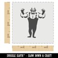 thumbnail image 2 of Buff Strong Bald Circus Man with Mustache DIY Cookie Wall Craft Stencil - 3.5 Inch, 2 of 5