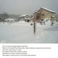 thumbnail image 2 of <p>Snow Gauge Measuring Stick Metal Snow Ruler Outdoor Snow Measure Snow Ruler 24 Inch Snow Gauge Metal Measuring Stick 90cm Height Accurate Scale Winter Snow Measurer Ruler, 2 of 7