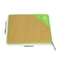 thumbnail image 3 of 12X 16" Dog Cooling Bed for All Seasons,Washable Rectangle Dog Bed for Small/Medium Dogs,Puppy Bed with Anti-Slip Bottom,Comfy Pet Bed Cat Bed with Reversible Cushion, 3 of 6