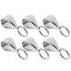thumbnail image 2 of Jewelry Charm Connecting Buckles 6Pcs 925 Silver with Lobster Clasps Durable Silver for DIY Use, 2 of 4