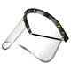 thumbnail image 1 of ColoMX Escudo facial protector de visor transparente para la máscara de seguridad anti-fog de hombres para el sombrero duro para la soldadura de la construcción máscara transparente, 1 of 8