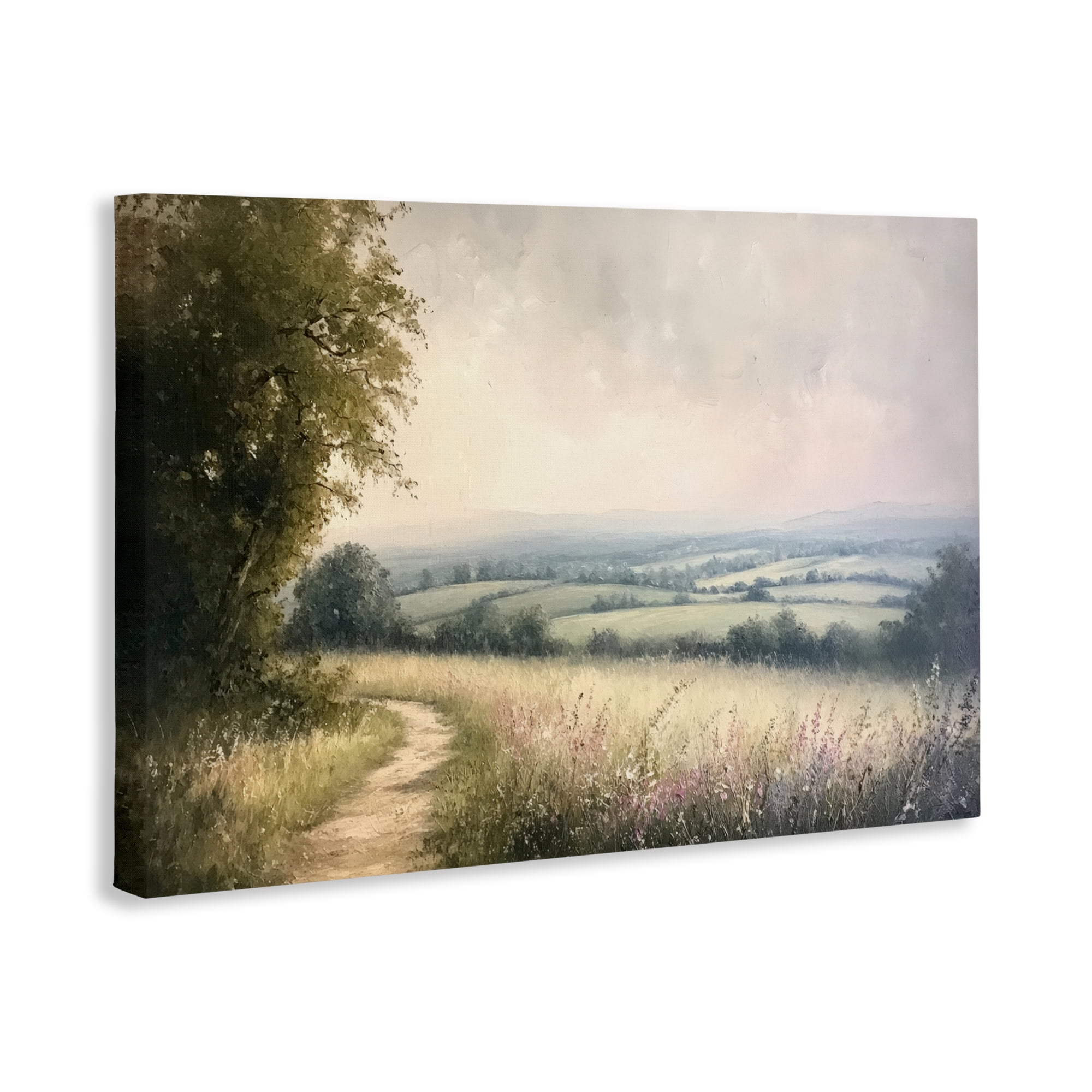 Stupell Industries Rolling Farmlands in Distance Canvas Wall Art, design by Petal Prints Design