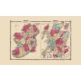 thumbnail image 2 of Johnson 24x16 White Modern Wood Framed Museum Art Print Titled - Ireland Scotland - Johnson 1860, 2 of 4
