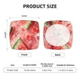 thumbnail image 5 of Fuzoiu Refreshing Watermelon Slices Print Square Cushion Cover,Couch Cushion Covers, Stretch Seat Slipcover for Dining Chairs, Banquets, and Home Decor-Four Pieces, 5 of 7