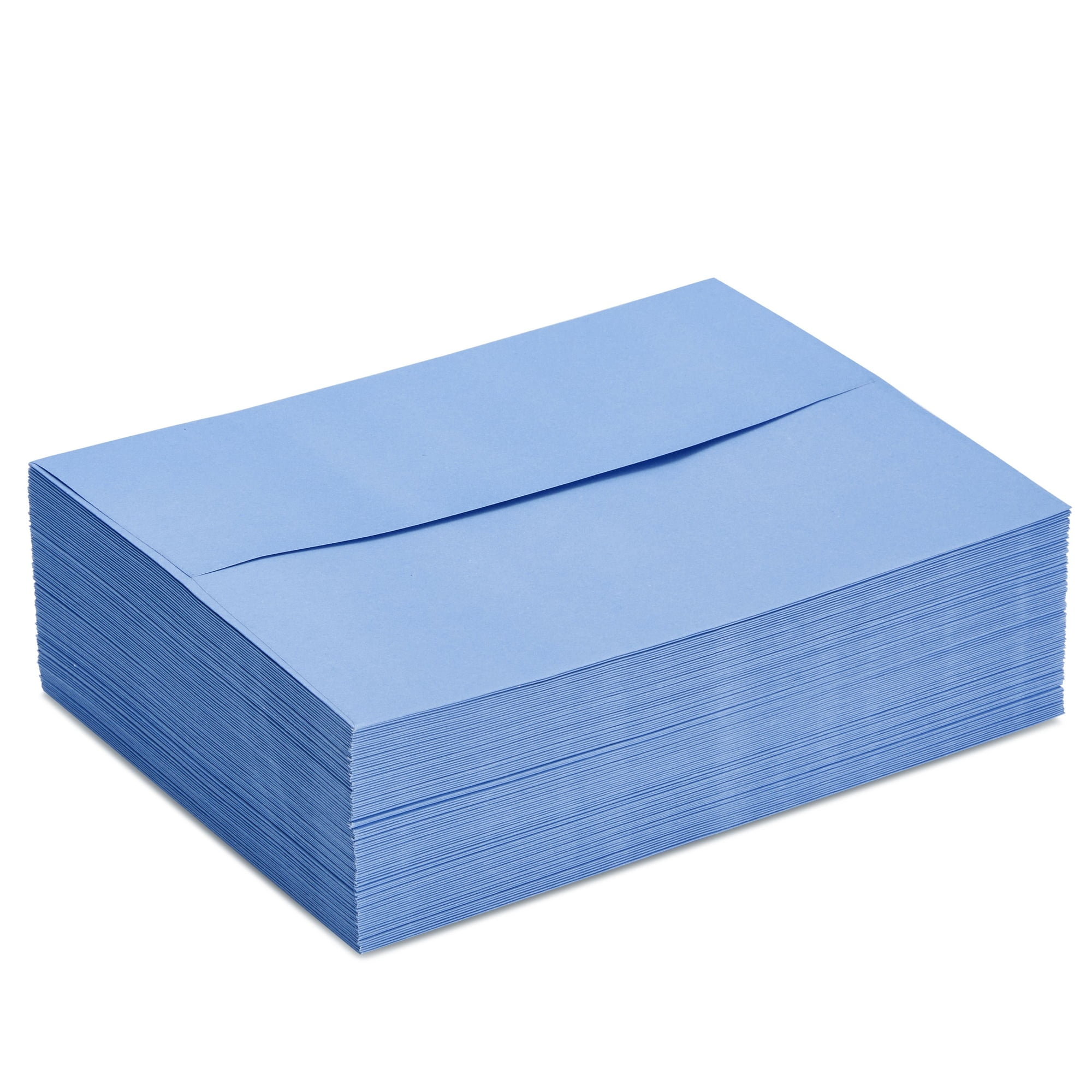 A7 Envelopes - 96-Pack Invitation Envelopes, 5x7 Gummed Seal Square-Flap  Invite Envelope for Wedding, Holiday, Birthday, Baby Shower, 120gsm, Light  Blue, 5.25 x…